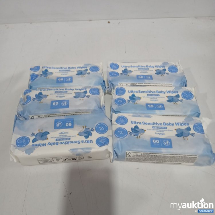 Artikel Nr. 876486 Artikel Nr. 876486: Ultra Sensitive Baby Wipes 6x60stk