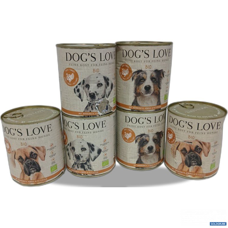 Artikel Nr. 950486: Dogs Love Bio Pute 6x800g 