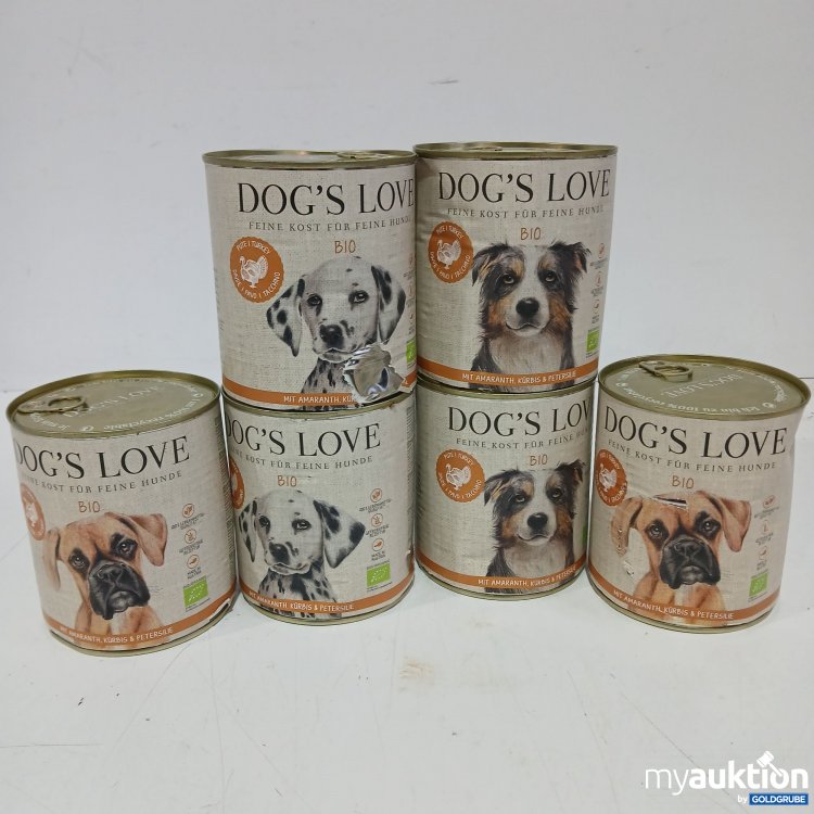 Artikel Nr. 950486: Dogs Love Bio Pute 6x800g 