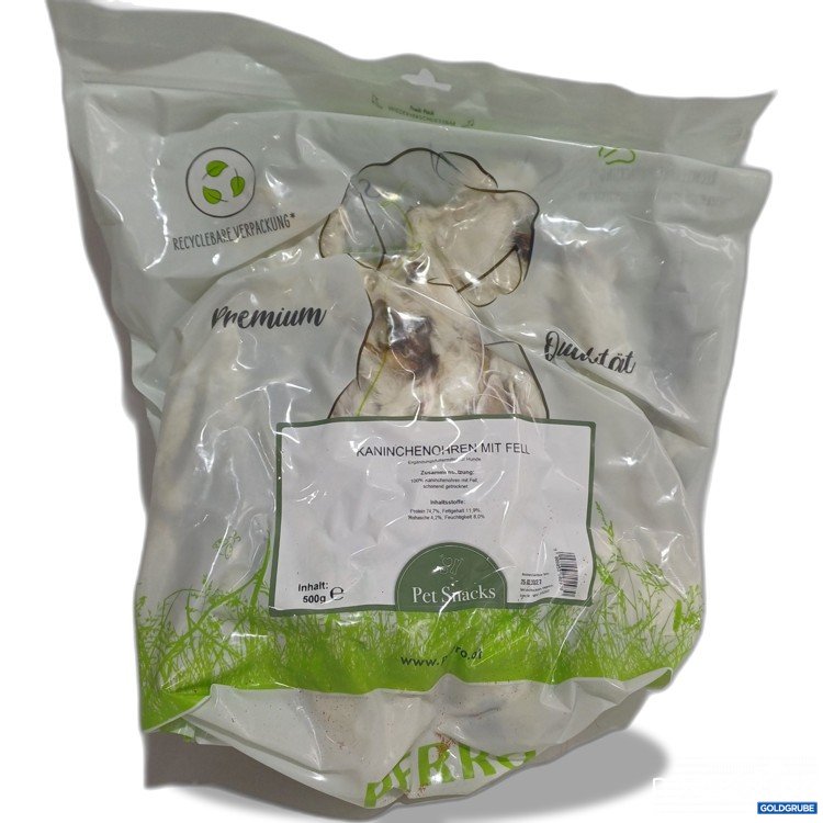 Artikel Nr. 962486: Perro Kaninchenohren mit Fell 500g 
