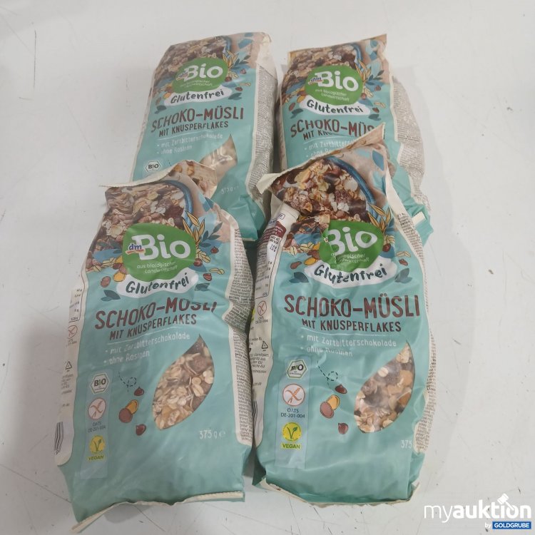 Artikel Nr. 460487 Artikel Nr. 460487: Dm Bio Schoko-Müsli mit Knusperflakes je 375g