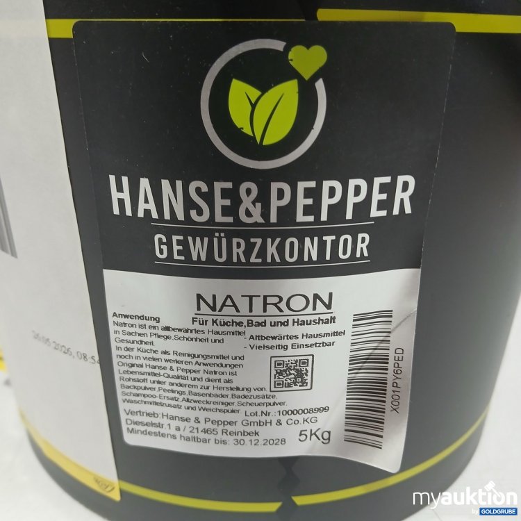Artikel Nr. 466487: Hanse & Pepper Natron 5 kg