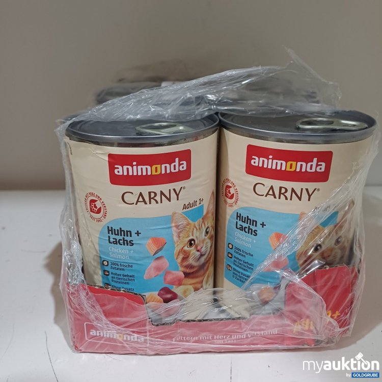 Artikel Nr. 471487: animonda 6 x 400 g Carny Huhn + Lachs Adult 1+ Katzenfutter