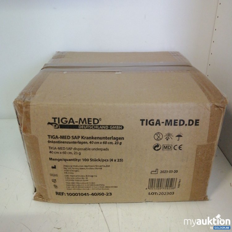 Artikel Nr. 721487: TIGA-MED Krankenunterlagen Einweg, 100 Stück 