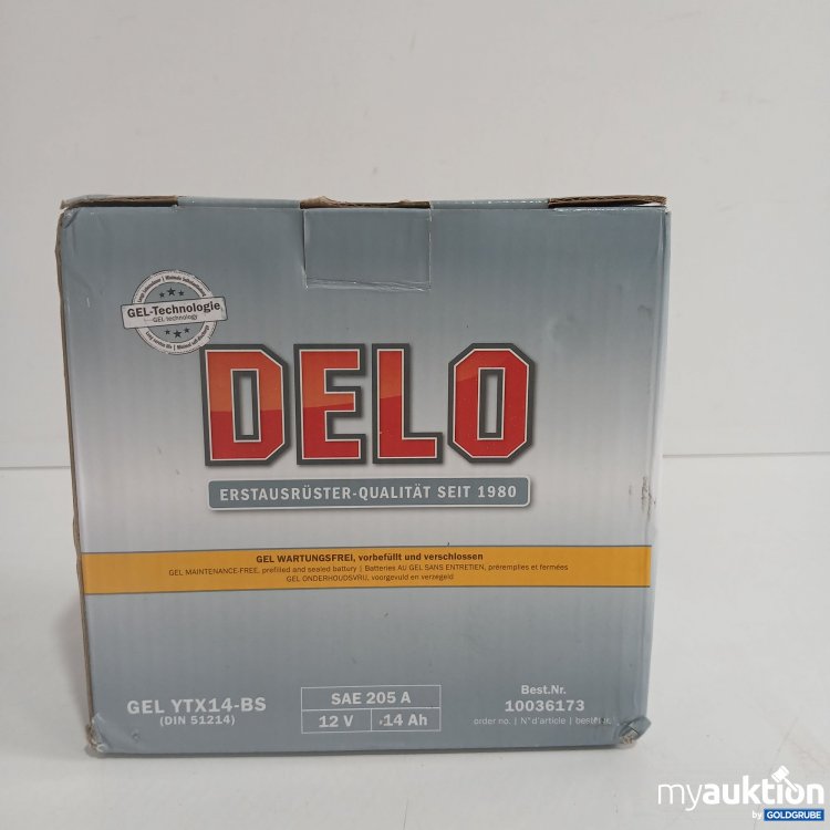 Artikel Nr. 854487 Artikel Nr. 854487: Delo Batterie Gel YTX14-BS 12V 14Ah