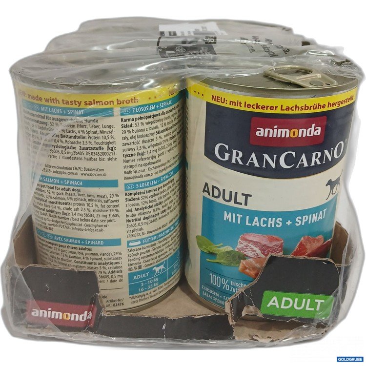Artikel Nr. 885487: Animonda Gran Carno Adult Hundefutter 6x400g