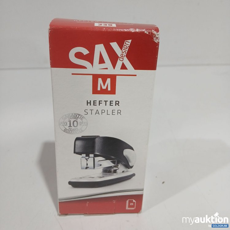 Artikel Nr. 914487: Sax Hefter schwarz 