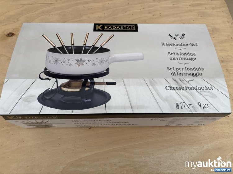 Artikel Nr. 921487: KADASTAR Käsefondue-Set Ø 22 cm 9 pcs