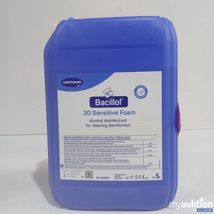 Artikel Nr. 972487: Hartmann Bacilol Wischdesinfektion 5L 