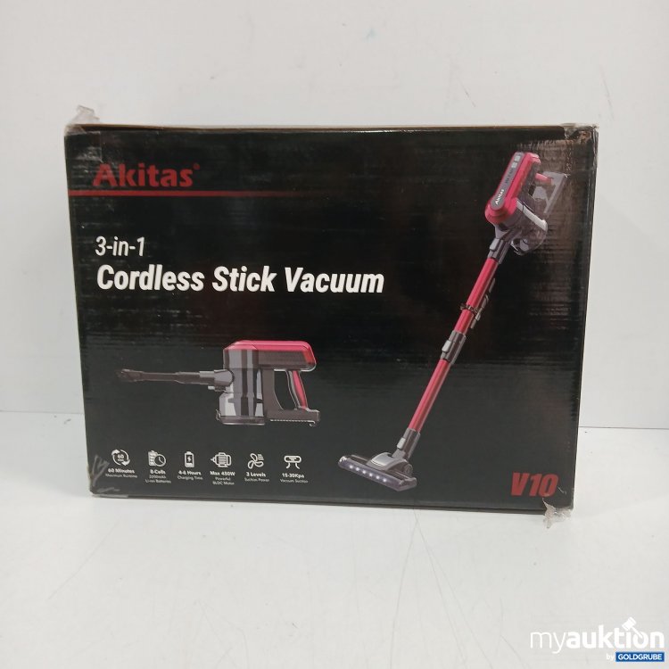 Artikel Nr. 997487: Akidas 3in1 Cordless Stick Cacuum V10