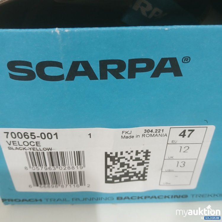 Artikel Nr. 462488 Artikel Nr. 462488: Scarpa Kletterschuhe Veloce Größe 47