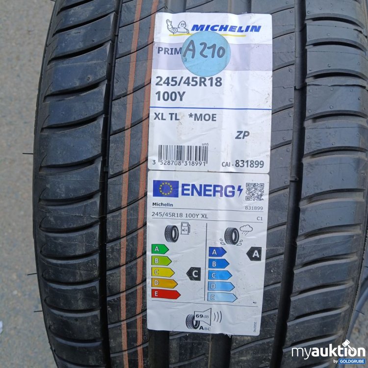Artikel Nr. 523488: Michelin Primacy 4 245/45 R18