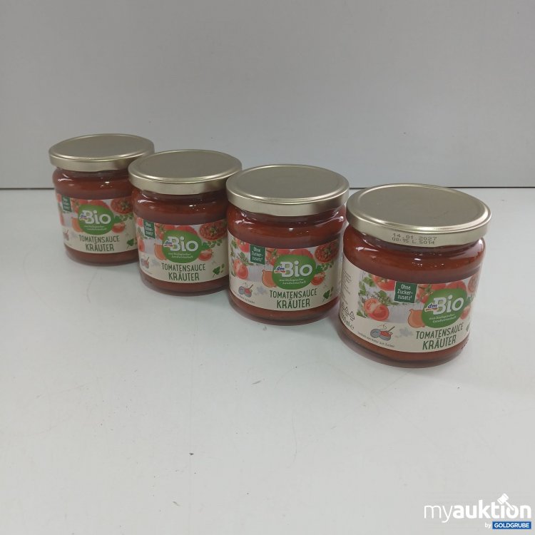 Artikel Nr. 815488 Artikel Nr. 815488: Bio Tomatensauce Kräuter 4x350ml