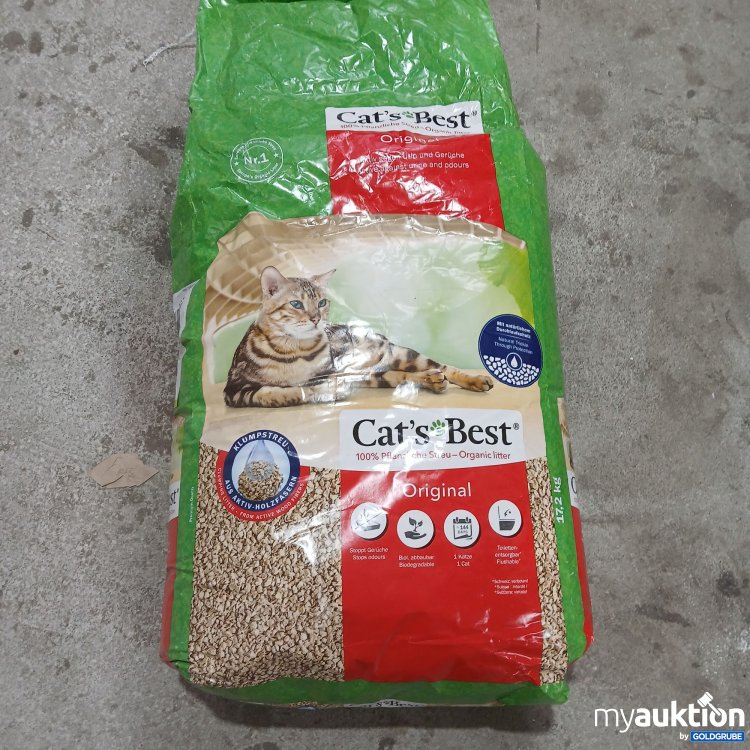 Artikel Nr. 816488: Cats Best Original Pflanzliche Streu 17,2kg