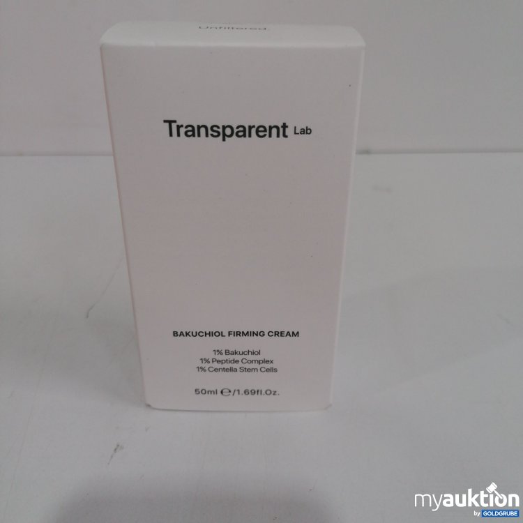 Artikel Nr. 833488 Artikel Nr. 833488: Transparent Lab Bakchiol Firming Cream 50ml