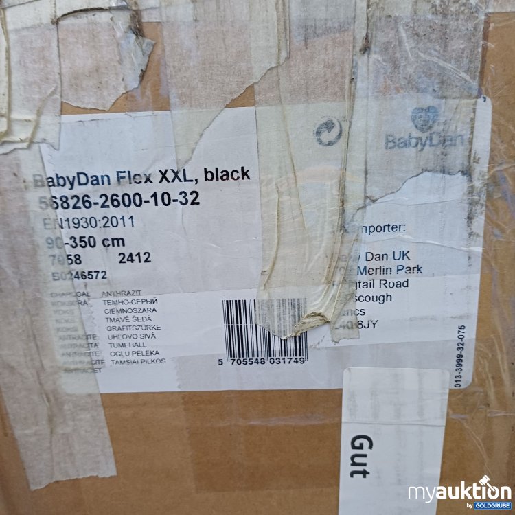 Artikel Nr. 884488: BabyDan Flex XXL, Schwarz, 90-350cm