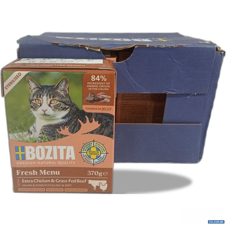 Artikel Nr. 885488: Bozita Katzenfutter Fresh Menu Extra Chicken & Grass-Fed Beef 6x370g
