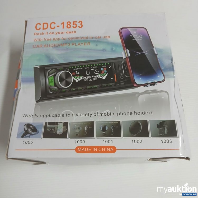 Artikel Nr. 922488: CDC-1853 Car Audio/MP3 Player