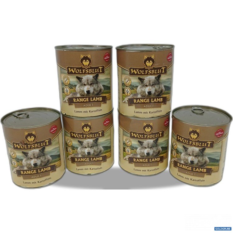 Artikel Nr. 950488: Wolfsblut  Lamm mit Kartoffeln 6x800g 