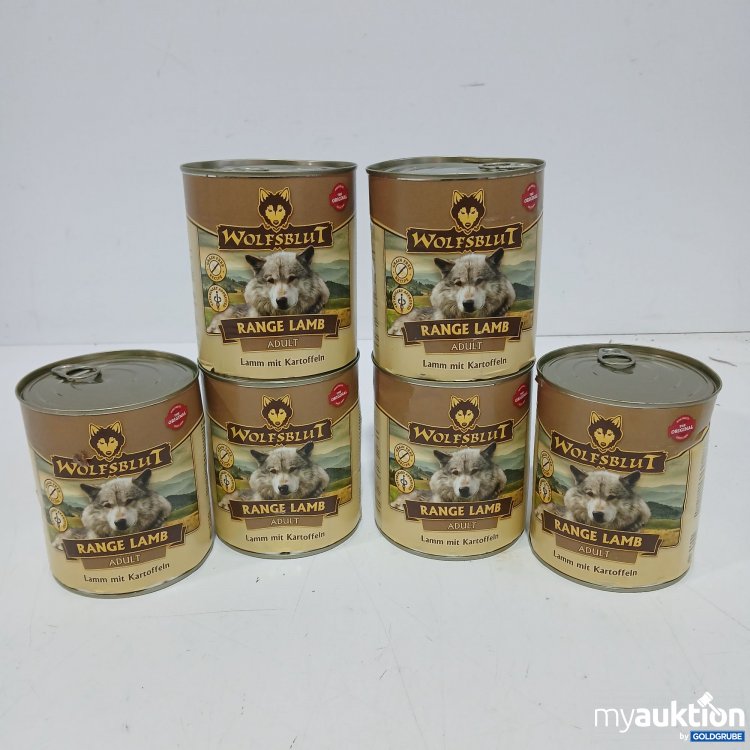 Artikel Nr. 950488: Wolfsblut  Lamm mit Kartoffeln 6x800g 