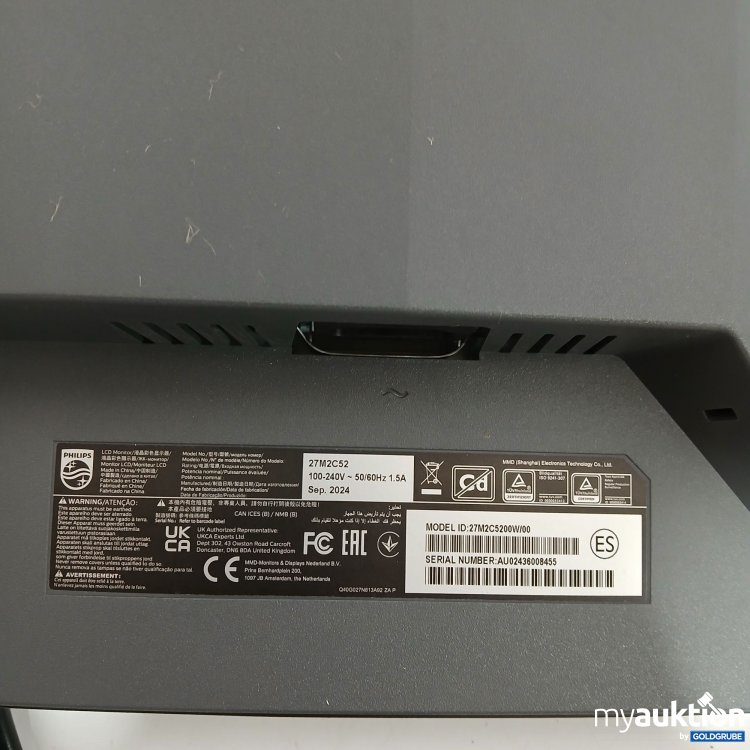 Artikel Nr. 951488: Philips Evnia Monitor  27M2C52 Gebraucht
