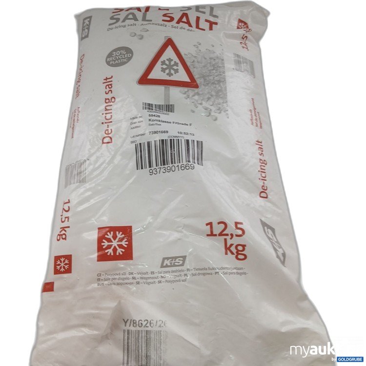 Artikel Nr. 969488 Artikel Nr. 969488: K+S Salz Sel 12,5kg Auftausalz