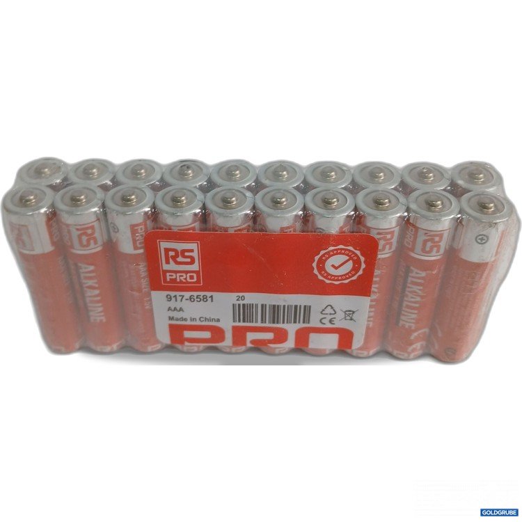 Artikel Nr. 970488 Artikel Nr. 970488: Rs Pro 917-6581 AAA, Batterien 20St.