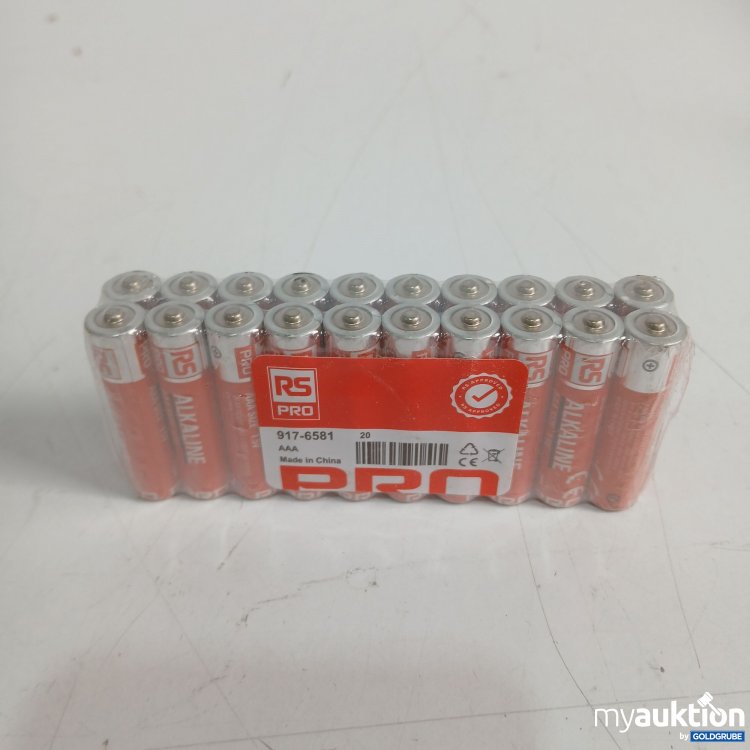 Artikel Nr. 970488 Artikel Nr. 970488: Rs Pro 917-6581 AAA, Batterien 20St.