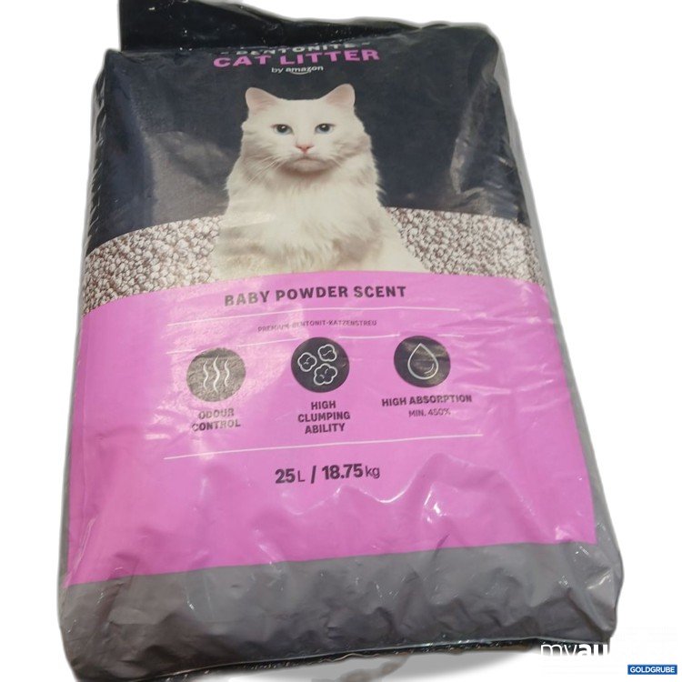 Artikel Nr. 973488: Amazon Cat Litter Baby Powder Scent 18.75 kg