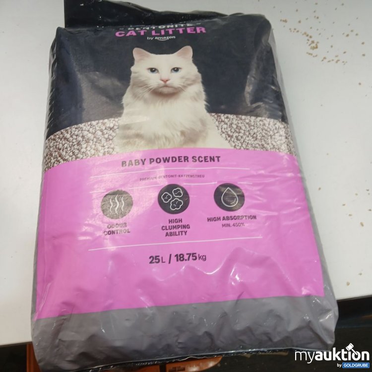 Artikel Nr. 973488: Amazon Cat Litter Baby Powder Scent 18.75 kg