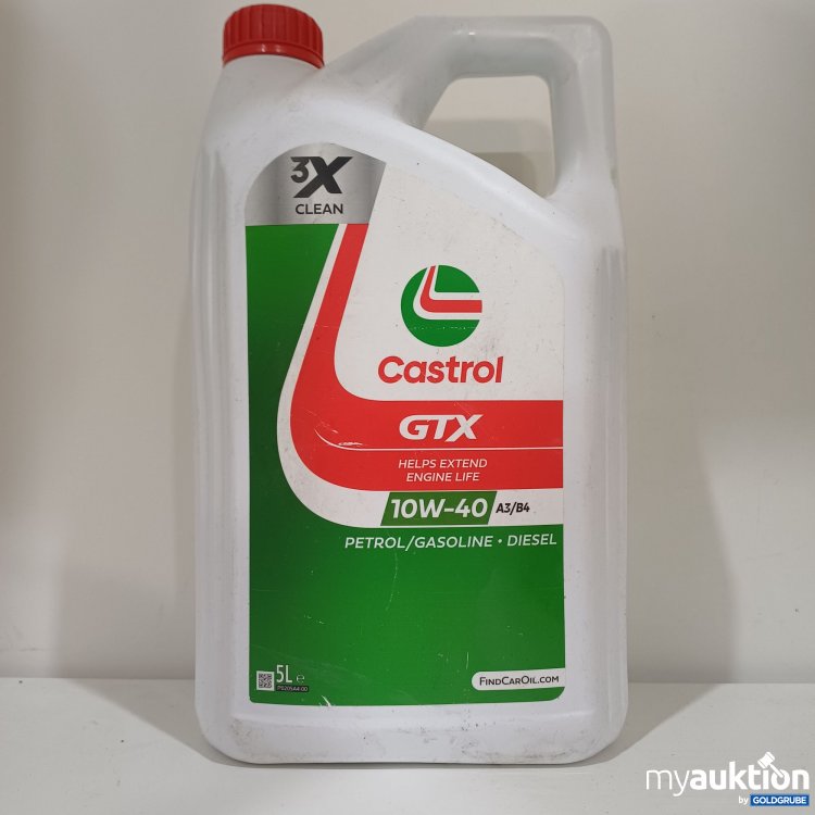 Artikel Nr. 985488: Castrol GTX Ultraclean 10W-40, 5L