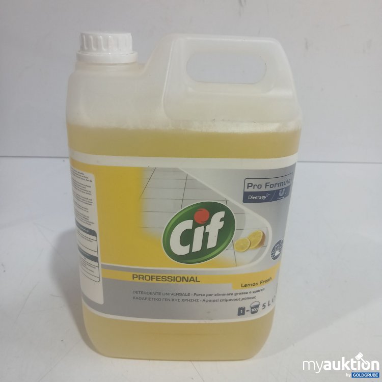 Artikel Nr. 990488 Artikel Nr. 990488: Cif Professional Lemon Fresh 5L