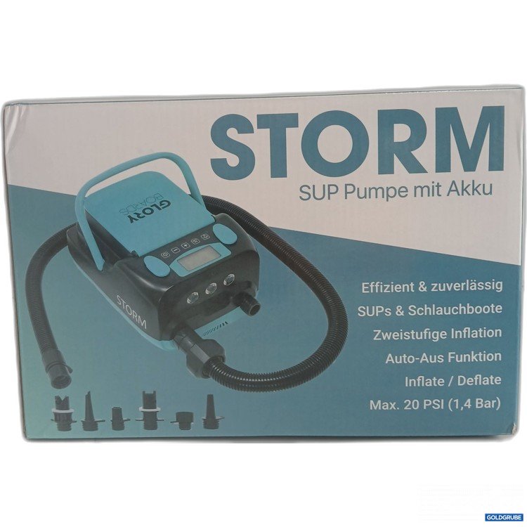 Artikel Nr. 992488 Artikel Nr. 992488: Glory Boards SUP Pumpe mit Akku