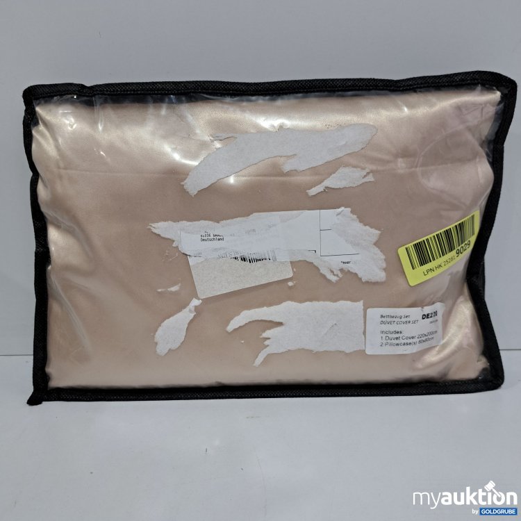 Artikel Nr. 360489 Artikel Nr. 360489: Bettbezug Set Satin beige, 1x 220x200 cm, 2x 80x80 cm