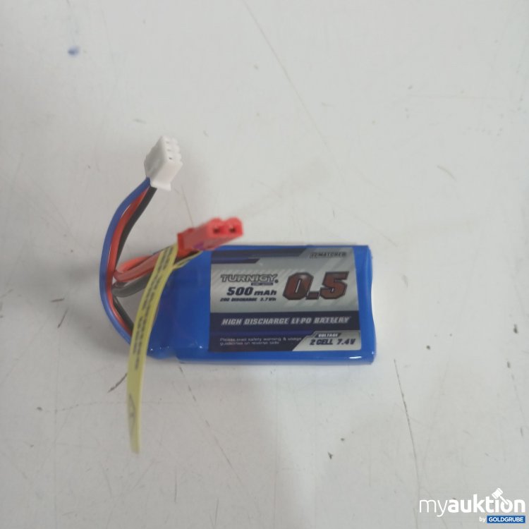 Artikel Nr. 444489 Artikel Nr. 444489: Turnigy high Discharge Li-Po Battery 500mAh