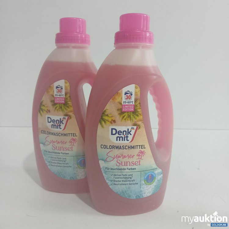Artikel Nr. 852489: Denk mit Colorwaschmittel Summer Sunset je 1,5L