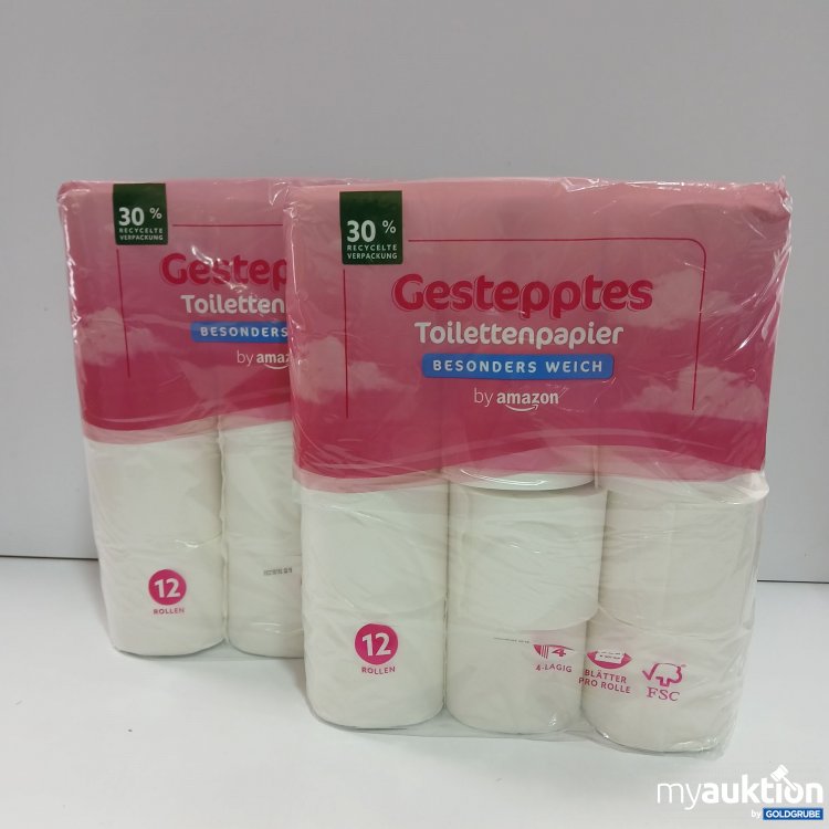 Artikel Nr. 869489 Artikel Nr. 869489: Gestepptes Toilettenpapier 2x12Rollen