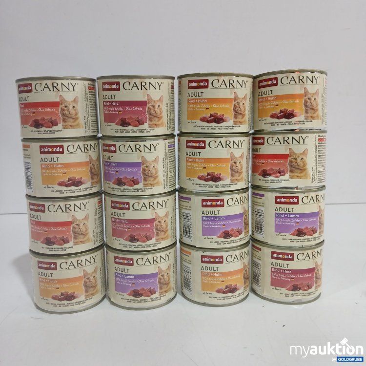 Artikel Nr. 885489: Animonda Carny Adult Katzenfutter diverse Sorten 16x200g 