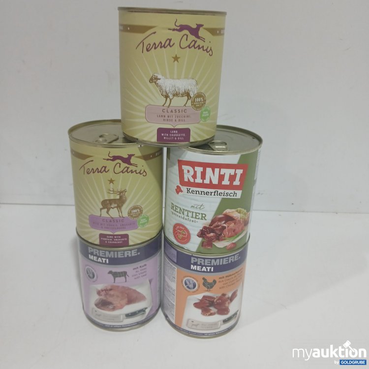 Artikel Nr. 890489: Verschiedene Sorten Hundefutter 5 x800g