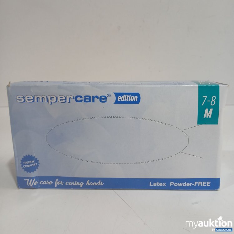 Artikel Nr. 910489 Artikel Nr. 910489: Semper care Latex Powder-free Handschuhe