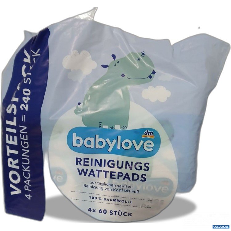 Artikel Nr. 918489 Artikel Nr. 918489: babylove Reinigungspads 4x60 Stück