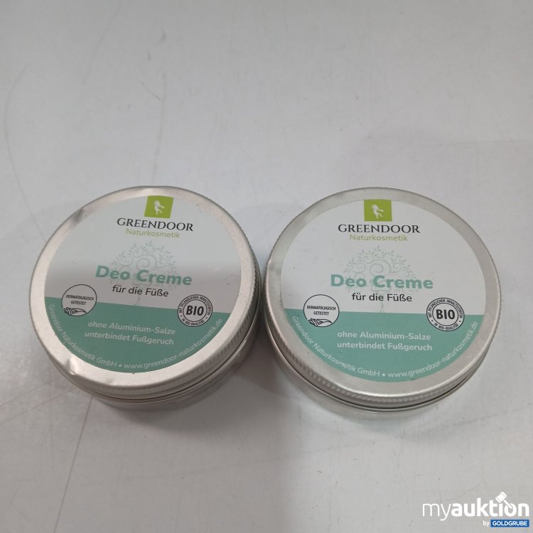 Artikel Nr. 920489: GREENDOOR Deo Creme für die Füße 2 x 50ml