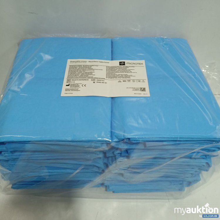 Artikel Nr. 951489: Microtek Einweg-Abdecktücher für Tische Saugfähig 101cm×228cm 12 Stück