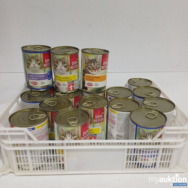 Artikel Nr. 962489: Dein Bestes Katzenfutter diverse Sorten 19x415g 