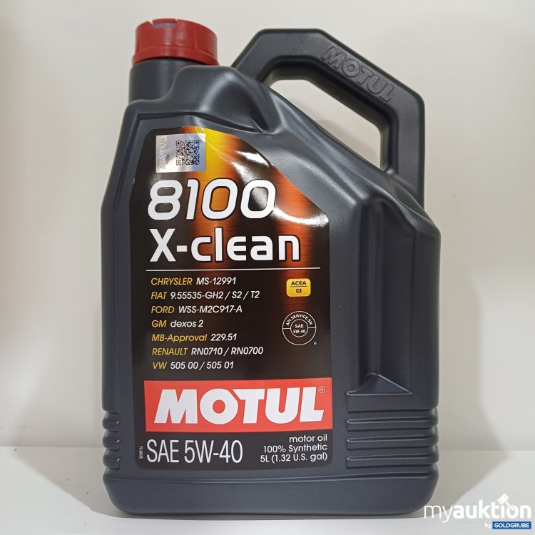 Artikel Nr. 985489: Motul 8100 X-clean 5W-40, 5L