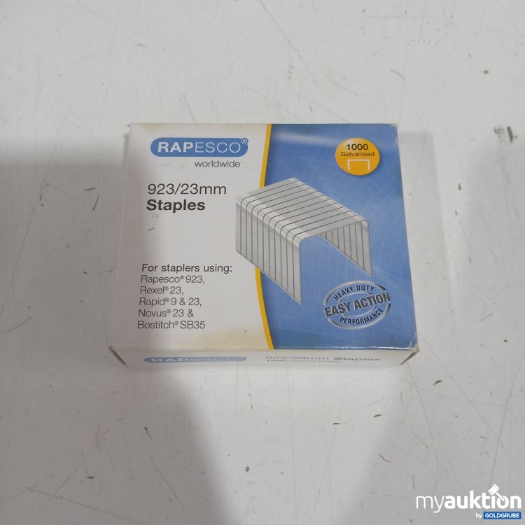 Artikel Nr. 989489 Artikel Nr. 989489: Rapesco Staples 923/23mm 1000x