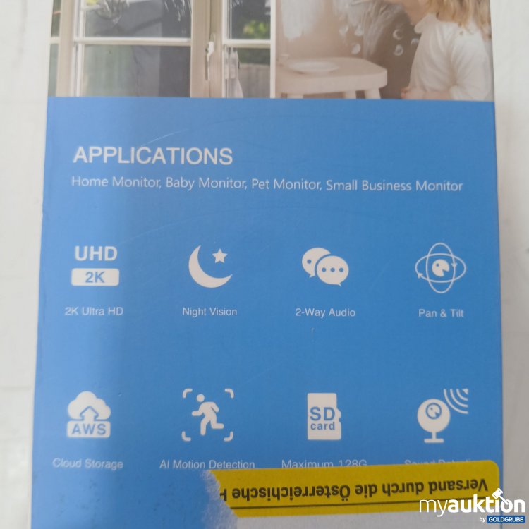 Artikel Nr. 995489 Artikel Nr. 995489: Laxihub P2T Ultra HD 2K/3MP Indoor Smart Camera