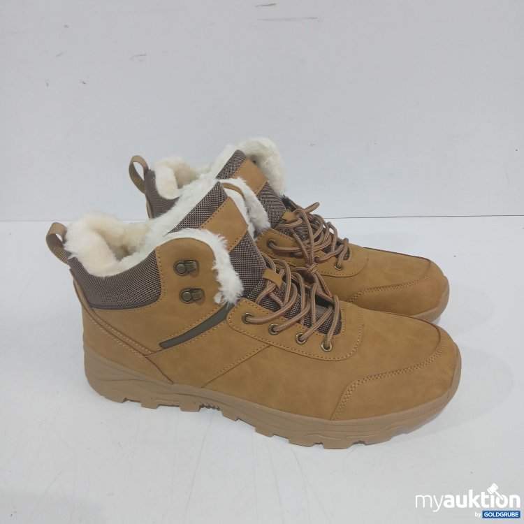 Artikel Nr. 446490 Artikel Nr. 446490: Herren-Winterstiefel Farbe Erd-Gelb Gr 48