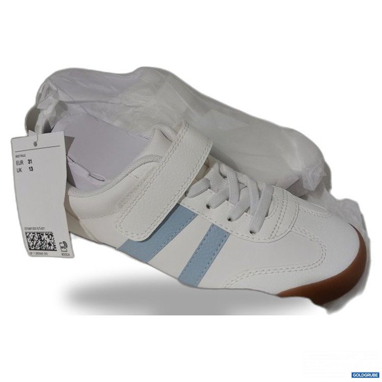 Artikel Nr. 467490 Artikel Nr. 467490: H&M Kinderschuh mit hellblauen Streifen