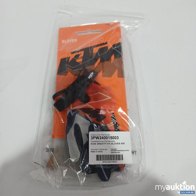 Artikel Nr. 519490 Artikel Nr. 519490: KTM Kids Gravity FX Gloves M/6